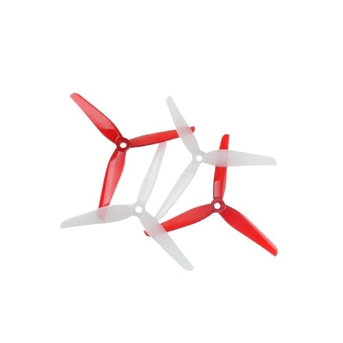TBXwsofl 6pairs 6cw 6ccw P4 5140 5.1x4x3 3 PC -Propeller -Set Kompatibel mit Freestyle 5inch Drohnen DIY Builds kompatibel mit gemeinsamen Drohnenteilen von TBXwsofl