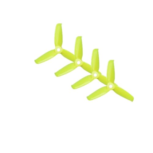 TBXwsofl 8 Paar Flash 3x5.2 Tri-Propeller Kompatibel mit 1306 bis 1806 Motor kompatibel mit 130 mm Quadcopter Frame Kit Modell 3052 3 Zoll(Light Green) von TBXwsofl