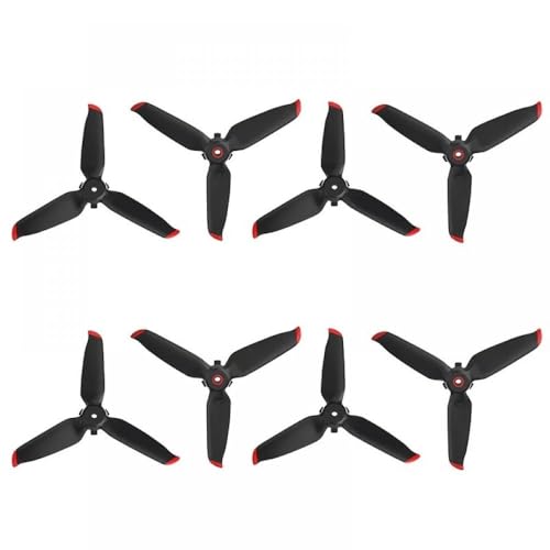 TBXwsofl -Drohnen -Propeller -Kompatibel mit Combo -Drohnenzubehör Kompatibel mit einen ruhigen Flug(4 Pair RED) von TBXwsofl
