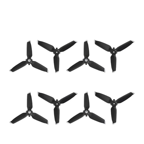 TBXwsofl -Drohnen -Propeller -Kompatibel mit Combo -Drohnenzubehör Kompatibel mit einen ruhigen Flug(4 Pair Sliver) von TBXwsofl
