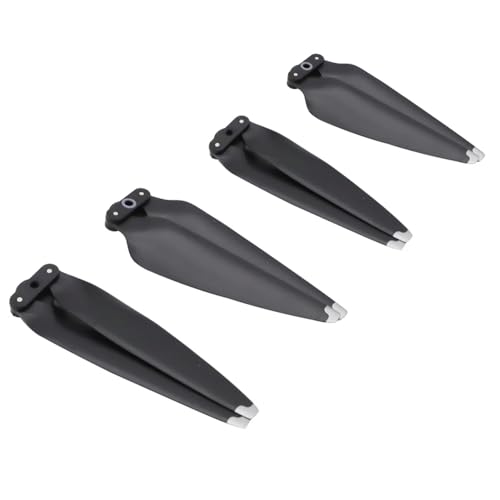 TBXwsofl Kompatible Ersatzprops 8747f Leichtgewichts -Paddel Schnellfreisetzventilatoren Kompatibel mit Air 3 Ersatzteile Zubehör CW CCW(Black Silver 4PCS) von TBXwsofl