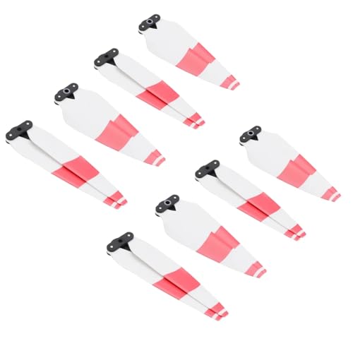 TBXwsofl Kompatible Ersatzprops 8747f Leichtgewichts -Paddel Schnellfreisetzventilatoren Kompatibel mit Air 3 Ersatzteile Zubehör CW CCW(White RED 8PCS) von TBXwsofl
