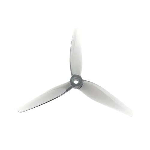 TBXwsofl R37 5137 5.1x3.7x3 Propeller kompatibel mit Racing Freestyle Drohnen DIY Quadcopter -Teile(6pairs Grey) von TBXwsofl