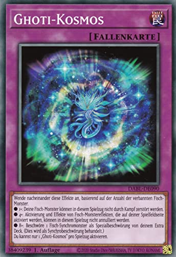 DABL-DE090 - Ghoti-Kosmos - Common - Deutsch - 1. Auflage - im Set mit Ultrapro Toploader - Yugioh von TCG