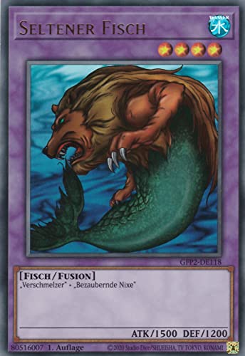 GFP2-DE118 - Seltener Fisch - Ultra Rare - Deutsch - 1. Auflage - im Set mit Ultrapro Toploader - Yugioh GFP2-DE118 - Seltener Fisch - Ultra Rare - Deutsch - 1. Auflage - im Set mit Ultrapro Toploader - Yugioh von TCG