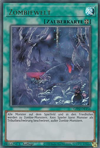 Tcg - Zombiewelt - Ultra Rare - Deutsch - 1. Auflage - im Set mit Ultrapro Toploader - Yugioh von TCG