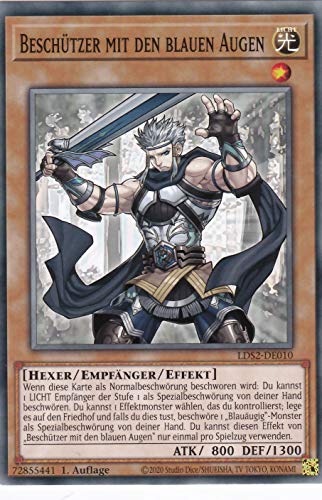 LDS2-DE010 - Beschützer mit den blauen Augen - Common - DE - im Set mit Ultrapro Toploader - Yugioh LDS2-DE010 - Beschützer mit den blauen Augen - Common - DE - im Set mit Ultrapro Toploader - Yugioh von TCG