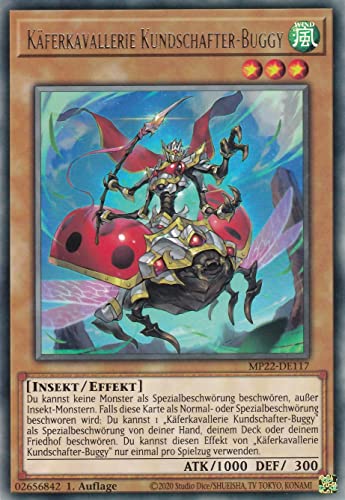 MP22-DE117 - Käferkavallerie Kundschafter-Buggy - Rare - Deutsch - 1. Auflage - im Set mit Ultrapro Toploader - Yugioh von TCG