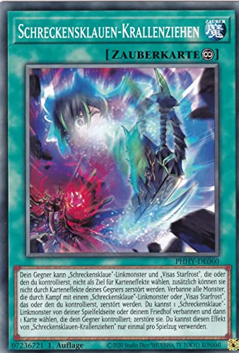 PHHY-DE060 - Schreckensklauen-Krallenziehen - Common - Deutsch - 1. Auflage - mit Versandschutz - Photon Hypernova - Yu-Gi-Oh von TCG