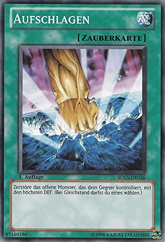 SDLS-DE026 - Aufschlagen - Common - DE - im Set mit Ultrapro Toploader - Yugioh SDLS-DE026 - Aufschlagen - Common - DE - im Set mit Ultrapro Toploader - Yugioh von TCG