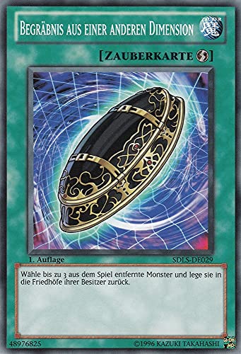 SDLS-DE029 - Begräbnis aus Einer Anderen Dimension - Common - DE - im Set mit Ultrapro Toploader - Yugioh SDLS-DE029 - Begräbnis aus Einer Anderen Dimension - Common - DE - im Set mit Ultrapro Toploader - Yugioh von TCG