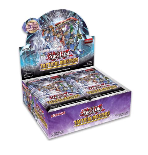Yugioh - Tactical Masters - Display - Deutsch - 1. Auflage + 1 Ultra Pro Toploader von TCG