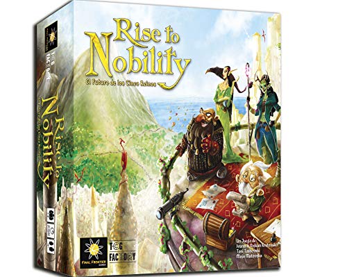 TCG Factory Rise to Nobility Brettspiel für 1 bis 6 Spieler, Strategiespiel in der Fantasie Welt von TCGFACTORY