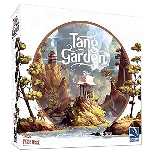 TCG Factory TCGTANG001 Tang Garden Brettspiel für 1 bis 4 Spieler ab 14 Jahren, inkl. 12 Miniaturen und mehreren 3D-Elementen von TCGFACTORY