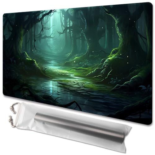 MTG Spielmatte, Größe 61 x 35,6 cm, kostenlose Aufbewahrungstaschen, rutschfeste Unterseite, ideal für Kartenspiel-Enthusiasten, TCG-Spielmatte (nicht mit Zone, Mystery) von TCGMAT