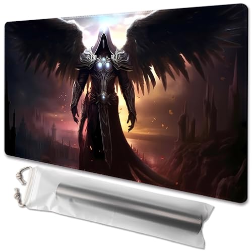 MTG Spielmatte, Größe 61 x 35,6 cm, kostenlose Aufbewahrungstaschen, rutschfeste Unterseite, ideal für Kartenspiel-Enthusiasten, TCG-Spielmatte und CCG OCG DTCG PTCG Spielmatten 10 (Erzengel, Nr. mit MTG Spielmatte, Größe 61 x 35,6 cm, kostenlose Aufbewahrungstaschen, rutschfeste Unterseite, ideal für Kartenspiel-Enthusiasten, TCG-Spielmatte und CCG OCG DTCG PTCG Spielmatten 10 (Erzengel, Nr. mit von TCGMAT