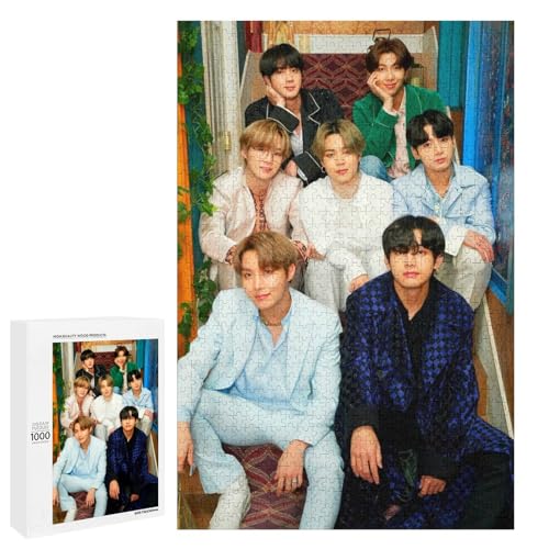 BTS Poster,für Familie Freunde Dekorativ,1000 StüCk,,Lernspielzeug FüR Kinder 52x38Papier BTS Poster,für Familie Freunde Dekorativ,1000 StüCk,,Lernspielzeug FüR Kinder 52x38Papier von TCzRZ