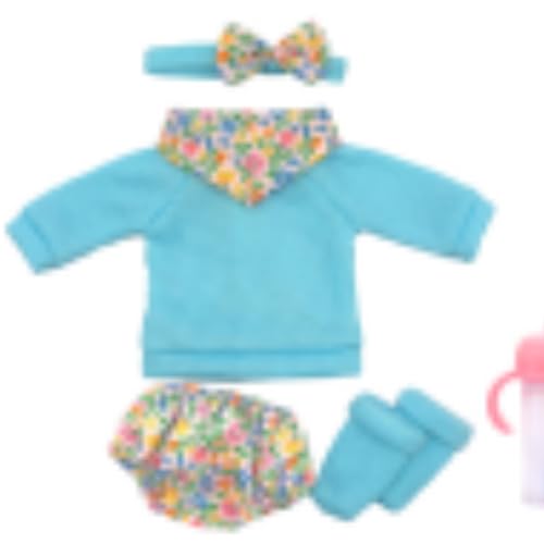 8 Stück Puppenkleidung für 14-18 Zoll Babypuppen, blau 8 Stück Puppenkleidung für 14-18 Zoll Babypuppen, blau von TDDS9