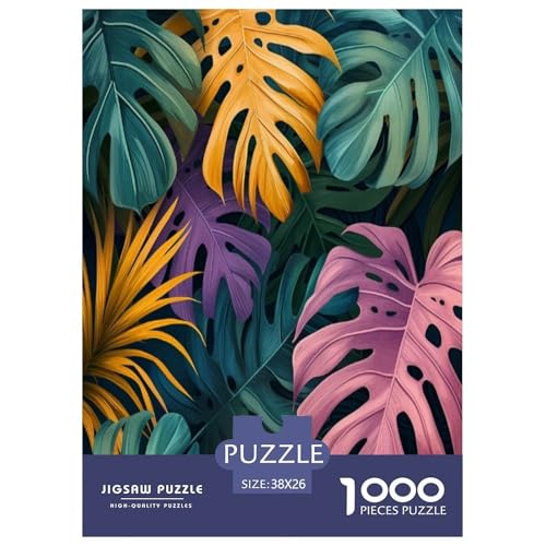 3D Dschungel Puzzles 1000 Teile Schwer Puzzle Spielzeug Lernspiel Impossible Herausforderung Spielzeug Für Erwachsene Kinder 38x26cm/1000pcs von TDSNKAVHB