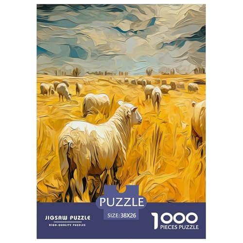 Abstract Art, Schafe Puzzles 1000 Teile Schwer Puzzle Spielzeug Lernspiel Impossible Herausforderung Spielzeug Für Erwachsene Kinder 38x26cm/1000pcs Abstract Art, Schafe Puzzles 1000 Teile Schwer Puzzle Spielzeug Lernspiel Impossible Herausforderung Spielzeug Für Erwachsene Kinder 38x26cm/1000pcs von TDSNKAVHB