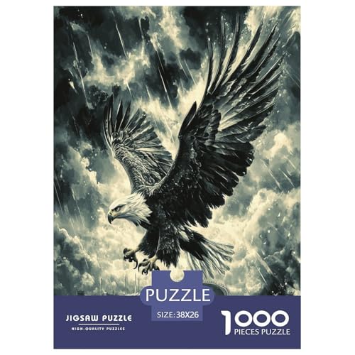 Adler Puzzle 1000 Teile Schwer Puzzle Spielzeug Lernspiel Impossible Herausforderung Spielzeug Für Erwachsene Und Kinder Ab 12 Jahren 38x26cm/1000pcs Adler Puzzle 1000 Teile Schwer Puzzle Spielzeug Lernspiel Impossible Herausforderung Spielzeug Für Erwachsene Und Kinder Ab 12 Jahren 38x26cm/1000pcs von TDSNKAVHB