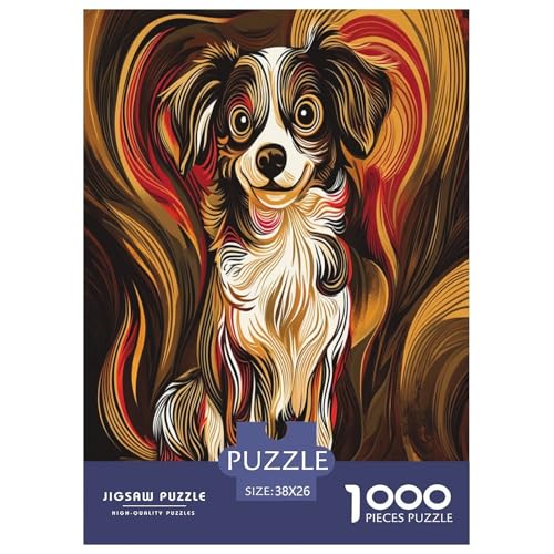 Australischer Schäfer Puzzle 1000 Teile Schwer Puzzle Spielzeug Pädagogisches Spiel Impossible Herausforderungsspielzeug Für Erwachsene Und Kinder Ab 14 Jahren 38x26cm/1000pcs Australischer Schäfer Puzzle 1000 Teile Schwer Puzzle Spielzeug Pädagogisches Spiel Impossible Herausforderungsspielzeug Für Erwachsene Und Kinder Ab 14 Jahren 38x26cm/1000pcs von TDSNKAVHB