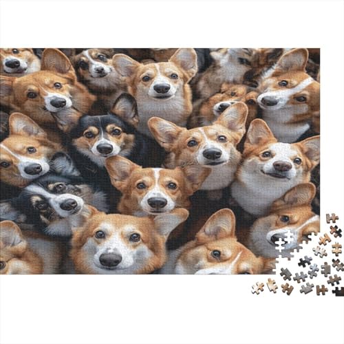 BAdlerhunde Puzzlespiel 1000 Teile Jigsaw Puzzle 1000 Puzzle FüR Erwachsene Kinder Senioren Erwachsenen Puzzlespiel Puzzel 1000pcs (75x50cm) von TDSNKAVHB