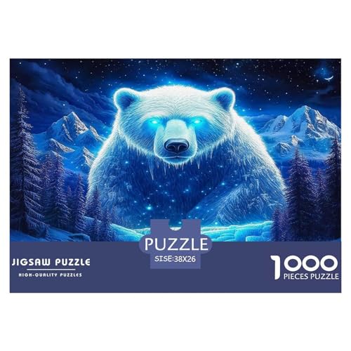 Braun Bär1000-teiliges Puzzle Für Erwachsene Und Kinder Familienspiel FantasieHerausfordernd Für Home Decoration Tolle Geschenkidee38x26cm/1000pcs Braun Bär1000-teiliges Puzzle Für Erwachsene Und Kinder Familienspiel FantasieHerausfordernd Für Home Decoration Tolle Geschenkidee38x26cm/1000pcs von TDSNKAVHB