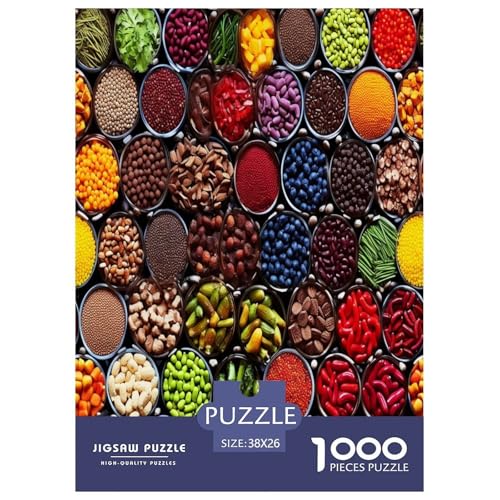Bunte Gewürze Puzzles 1000 Teile Schwer Puzzle Spielzeug Pädagogisches Spiel Impossible Herausforderungsspielzeug Für Erwachsene Und Kinder Ab 14 Jahren 38x26cm/1000pcs Bunte Gewürze Puzzles 1000 Teile Schwer Puzzle Spielzeug Pädagogisches Spiel Impossible Herausforderungsspielzeug Für Erwachsene Und Kinder Ab 14 Jahren 38x26cm/1000pcs von TDSNKAVHB