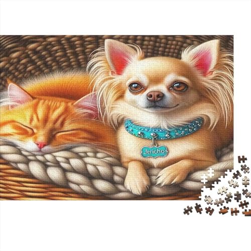 Chihuahua1000-teilige Puzzles Für Erwachsene Und Kinder Familienspiel Nettes HaustierHerausfordernde Home Decors Tolle Geschenkidee38x26cm/1000pcs Chihuahua1000-teilige Puzzles Für Erwachsene Und Kinder Familienspiel Nettes HaustierHerausfordernde Home Decors Tolle Geschenkidee38x26cm/1000pcs von TDSNKAVHB