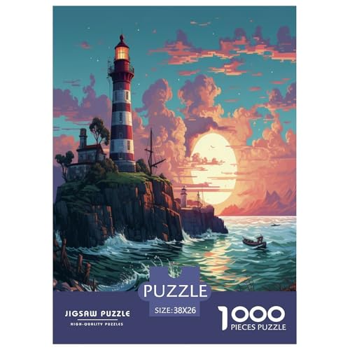 Coastal Leuchtturms Puzzle 1000 Teile Schwer Puzzle Spielzeug Lernspiel Impossible Herausforderung Spielzeug Für Erwachsene Und Kinder Ab 14 Jahren 38x26cm/1000pcs Coastal Leuchtturms Puzzle 1000 Teile Schwer Puzzle Spielzeug Lernspiel Impossible Herausforderung Spielzeug Für Erwachsene Und Kinder Ab 14 Jahren 38x26cm/1000pcs von TDSNKAVHB