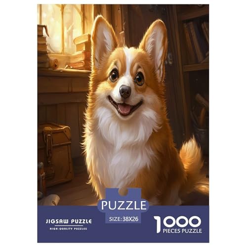 Corgi Puzzles 1000 Teile Schwer Puzzle Spielzeug Lernspiel Impossible Herausforderungsspielzeug Für Erwachsene Und Kinder Ab 12 Jahren 38x26cm/1000pcs Corgi Puzzles 1000 Teile Schwer Puzzle Spielzeug Lernspiel Impossible Herausforderungsspielzeug Für Erwachsene Und Kinder Ab 12 Jahren 38x26cm/1000pcs von TDSNKAVHB