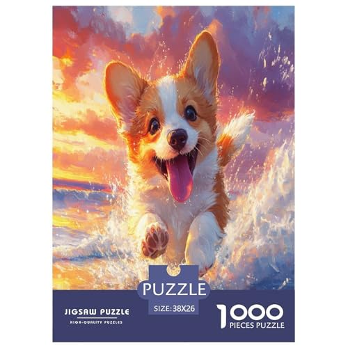 Corgi1000 Piece Jigsaw Puzzle for Adults Family Game Fun and Challenging for Home Decoration Great Gift Idea38x26cm/1000pcs Corgi1000 Piece Jigsaw Puzzle for Adults Family Game Fun and Challenging for Home Decoration Great Gift Idea38x26cm/1000pcs von TDSNKAVHB