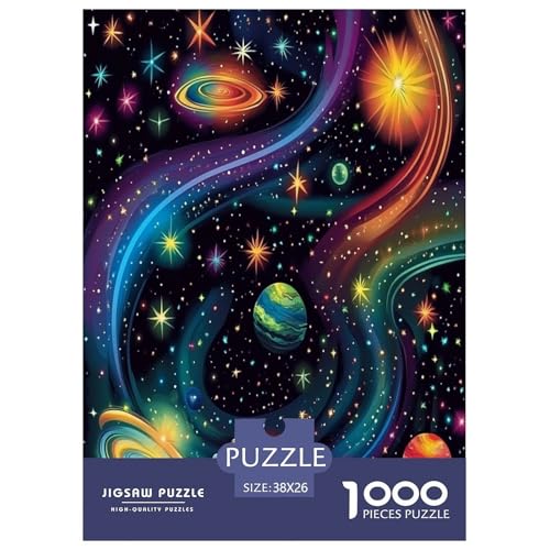 Cosmic Galaxien Puzzle 1000 Teile Schwer Puzzle Spielzeug Lernspiel Impossible Herausforderung Spielzeug Für Erwachsene Und Kinder Ab 12 Jahren 38x26cm/1000pcs Cosmic Galaxien Puzzle 1000 Teile Schwer Puzzle Spielzeug Lernspiel Impossible Herausforderung Spielzeug Für Erwachsene Und Kinder Ab 12 Jahren 38x26cm/1000pcs von TDSNKAVHB
