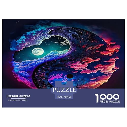 Das Tai Chi1000-teiliges Puzzle Für Erwachsene Familienspiel FantasieSpaßig Und Herausfordernd Für Home Decoration Tolle Geschenkidee70x50cm/1000pcs von TDSNKAVHB