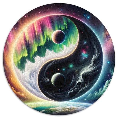 Das Tai ChiPuzzles 1000 Teile Für Erwachsene Rund FantasieKreatives Herausforderndes Spielzeug-Geschenk1000pcs (67.5x67.5cm) von TDSNKAVHB