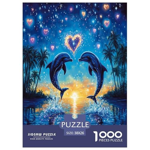 Delphin1000 Piece Jigsaw Puzzles for Adults EduKatzeional Games Challenging Home Decors Great Gift Idea38x26cm/1000pcs Delphin1000 Piece Jigsaw Puzzles for Adults EduKatzeional Games Challenging Home Decors Great Gift Idea38x26cm/1000pcs von TDSNKAVHB