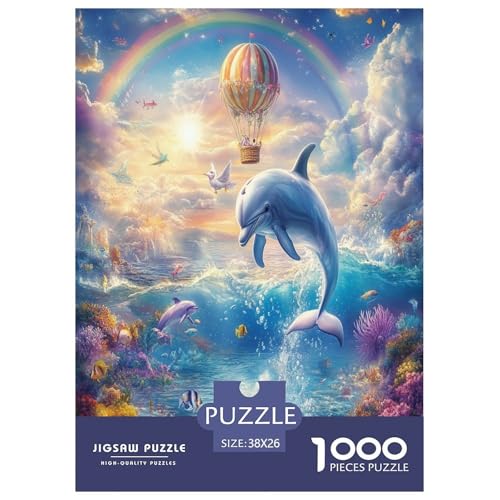 Delphin1000 Piece Jigsaw Puzzles for Adults Family Game Challenging for Home Decoration Great Gift Idea38x26cm/1000pcs Delphin1000 Piece Jigsaw Puzzles for Adults Family Game Challenging for Home Decoration Great Gift Idea38x26cm/1000pcs von TDSNKAVHB