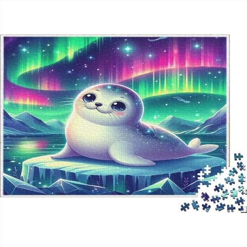 Dichtung1000-teiliges Puzzle Für Erwachsene Familienspiel AuroraHerausfordernde Home Decors Tolle Geschenkidee38x26cm/1000pcs von TDSNKAVHB