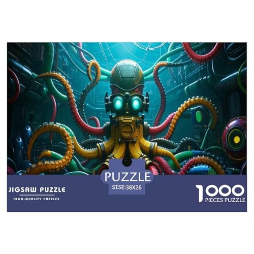 Doktor Octopus1000 Piece Jigsaw Puzzles for Adults Family Game UmrüstungChallenging for Home Decoration Great Geschenk Idea38x26cm/1000pcs von TDSNKAVHB