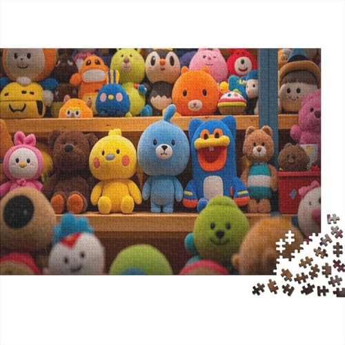 Doll A Jigsaw Puzzle 1000 Piece Challenge Spielzeug Cute Erwachsene Kinder Educational Gaming Home Decoration Unique Gift1000pcs (75x50cm) von TDSNKAVHB