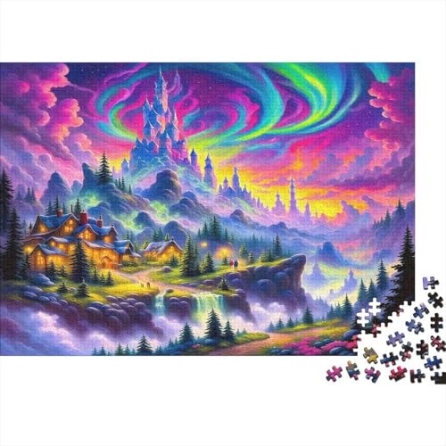 Dschungel1000-teilige Puzzles Für Erwachsene Und Kinder Familienspiel LandschaftHerausfordernde Home Decors Tolle Geschenkidee70x50cm/1000pcs von TDSNKAVHB