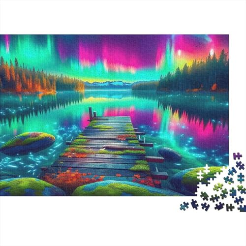 Dschungel1000-teiliges Puzzle Für Erwachsene Bildungsspiele AuroraHerausfordernde Home Decors Tolle Geschenkidee38x26cm/1000pcs von TDSNKAVHB