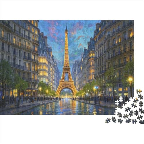 Eiffelturm1000 Piece Jigsaw Puzzles for Adults Family Game Fun and Challenging Home Decors Great Geschenk Idea38x26cm/1000pcs von TDSNKAVHB