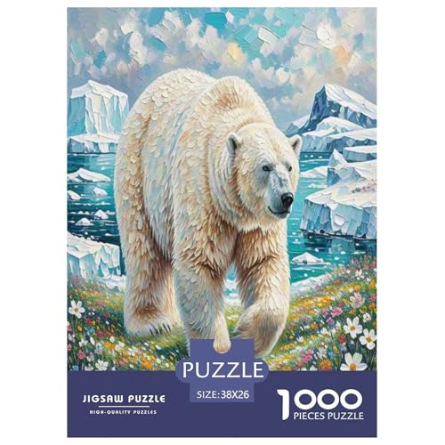 Eisbär1000 Piece Jigsaw Puzzles for Adults EduKatzeional Games Challenging Home Decors Great Gift Idea38x26cm/1000pcs Eisbär1000 Piece Jigsaw Puzzles for Adults EduKatzeional Games Challenging Home Decors Great Gift Idea38x26cm/1000pcs von TDSNKAVHB