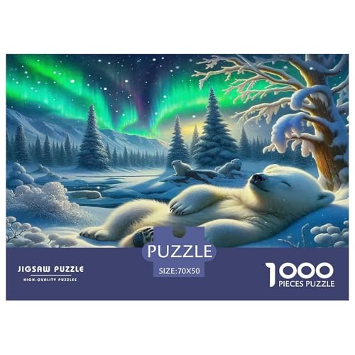 Eisbär1000-teilige Puzzles Für Erwachsene Bildungsspiele AuroraSpaßig Und Herausfordernde Home Decors Tolle Geschenkidee70x50cm/1000pcs Eisbär1000-teilige Puzzles Für Erwachsene Bildungsspiele AuroraSpaßig Und Herausfordernde Home Decors Tolle Geschenkidee70x50cm/1000pcs von TDSNKAVHB