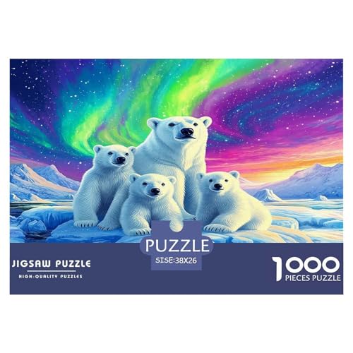 Eisbär1000-teiliges Puzzle Für Erwachsene Und Kinder Familienspiel AuroraHerausfordernde Home Decors Tolle Geschenkidee38x26cm/1000pcs Eisbär1000-teiliges Puzzle Für Erwachsene Und Kinder Familienspiel AuroraHerausfordernde Home Decors Tolle Geschenkidee38x26cm/1000pcs von TDSNKAVHB