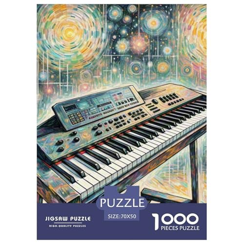 Elektronische Tastatur1000 Piece Jigsaw Puzzles for Adults Family Game MusikinstrumentFun and Challenging Home Decors Great Gift Idea70x50cm/1000pcs Elektronische Tastatur1000 Piece Jigsaw Puzzles for Adults Family Game MusikinstrumentFun and Challenging Home Decors Great Gift Idea70x50cm/1000pcs von TDSNKAVHB