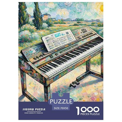 Elektronische Tastatur1000 Pieces Jigsaw Puzzles for Adults and Kids Family Game MusikinstrumentFun and Challenging for Home Decoration Great Gift Idea70x50cm/1000pcs Elektronische Tastatur1000 Pieces Jigsaw Puzzles for Adults and Kids Family Game MusikinstrumentFun and Challenging for Home Decoration Great Gift Idea70x50cm/1000pcs von TDSNKAVHB