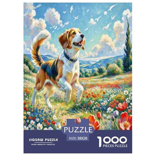 Englischer Springer Spaniel1000 Piece Jigsaw Puzzles for Adults and Kids Family Game Blumen ClusterFun and Challenging Home Decors Great Gift Idea38x26cm/1000pcs Englischer Springer Spaniel1000 Piece Jigsaw Puzzles for Adults and Kids Family Game Blumen ClusterFun and Challenging Home Decors Great Gift Idea38x26cm/1000pcs von TDSNKAVHB